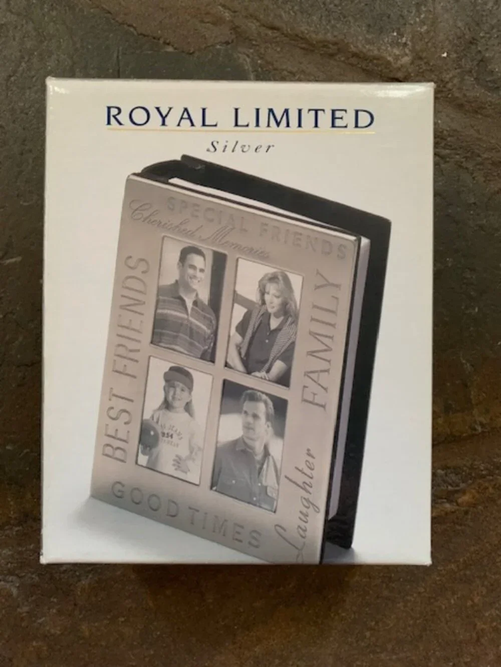 Royal Limited Silver Memories Album Frame Combo NIB